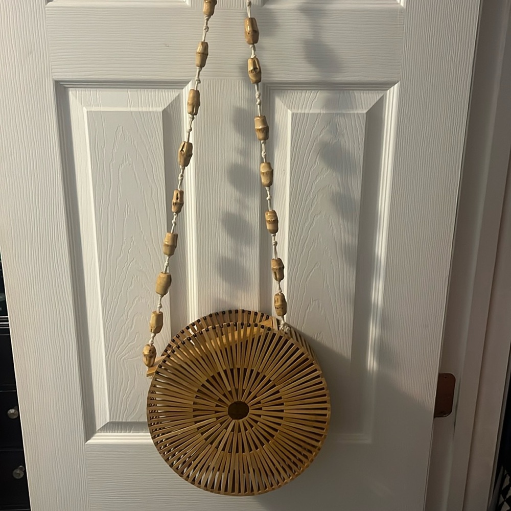 Adorable bamboo purse